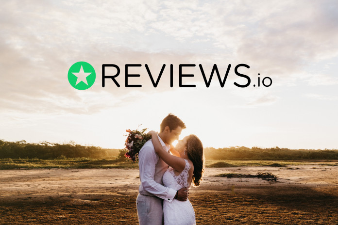 link to Reviews.io 5 Star Reviews - CaptureOurWedding.com