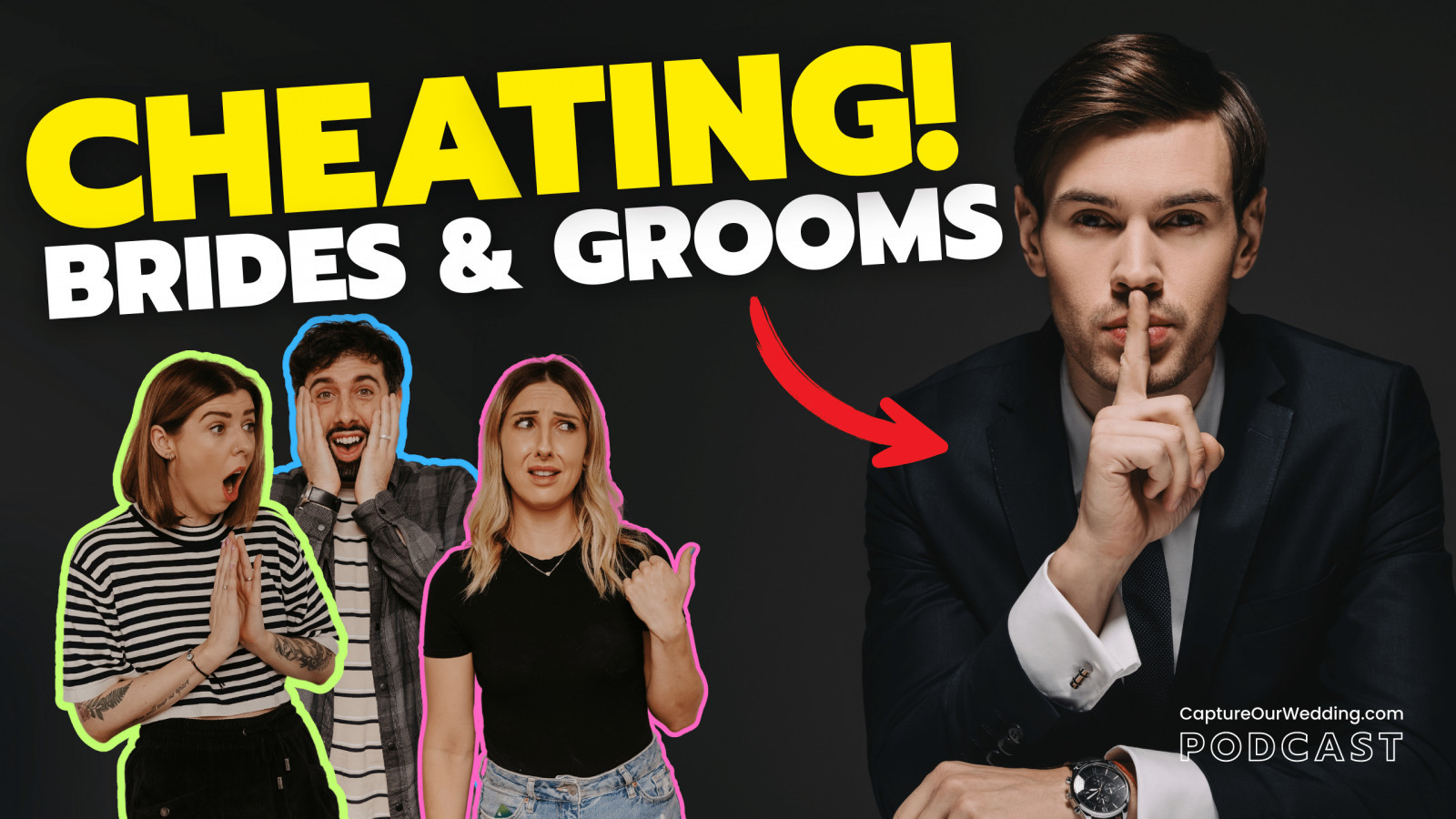 Brides and Grooms caught CHEATING! - Blog - CaptureOurWedding.com